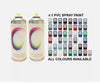 4 x PVC Spray Paint Matt Finish Save £££ 4 x PVC Spray Paint Matt Finish Save £££