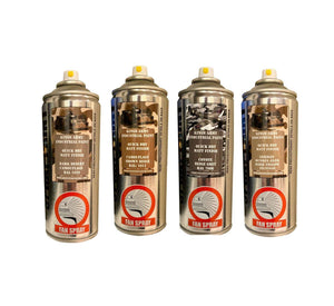 Kings Army Spray Paint Desert Battle Pack, 4 x 400ml Matte Finish, Rc Models,Militaria 4 Monstercolors