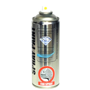 Clear satin lacquer spray – perfect for protective coating with a smooth, subtle sheen.