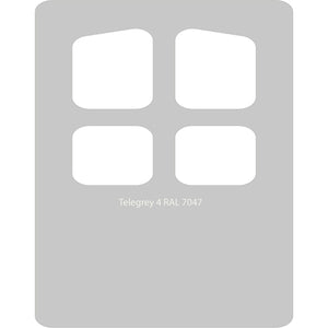 Image Title Color swatch of Monstercolors™ spray paint in Telegrey 4 RAL 7047