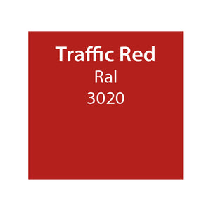 Image Title Bright Traffic Red spray paint – bold colour match for radiators and home appliances.