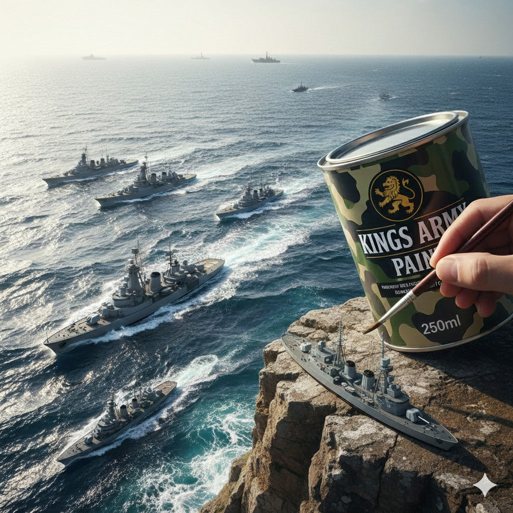 Kings Army Military Paint - Brush & Spray
