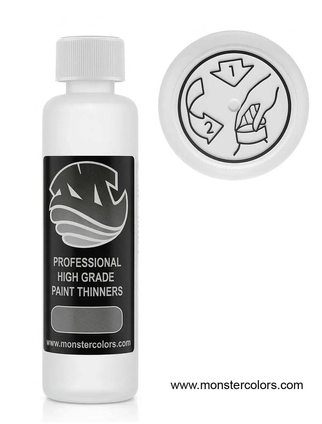 Clear Thinner 100ml Monster Brush Or Spray Paint Monstercolors