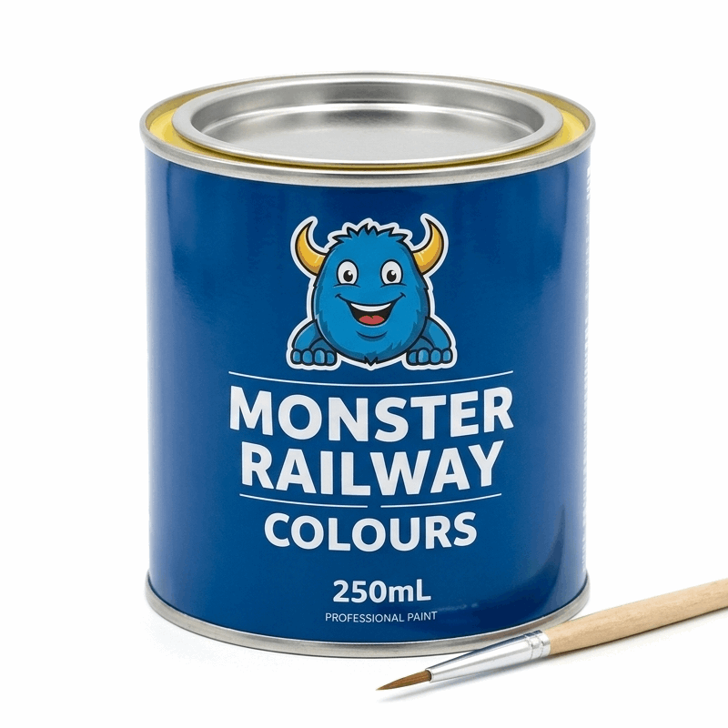 Railway Coloured Paint Monstercolors