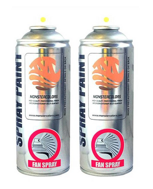 2 Pack Monster Spray Paint Monstercolors