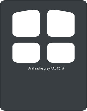 Anthracite Grey 7016 PVC Paint Monstercolors