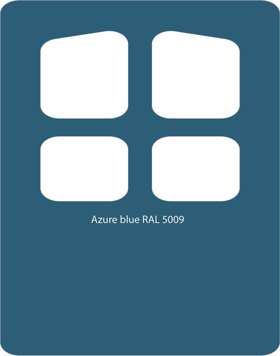 Azure Blue 5009 PVC Paint Monstercolors