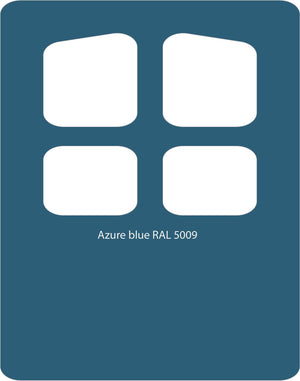 Azure Blue 5009 PVC Paint Monstercolors