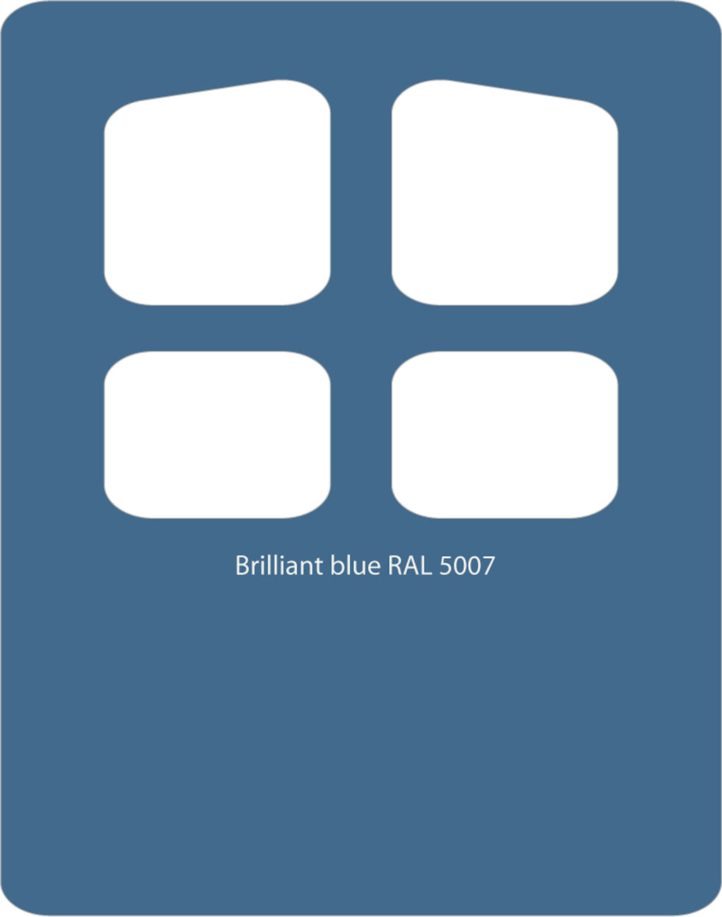 Brilliant Blue 5007 PVC Paint Monstercolors
