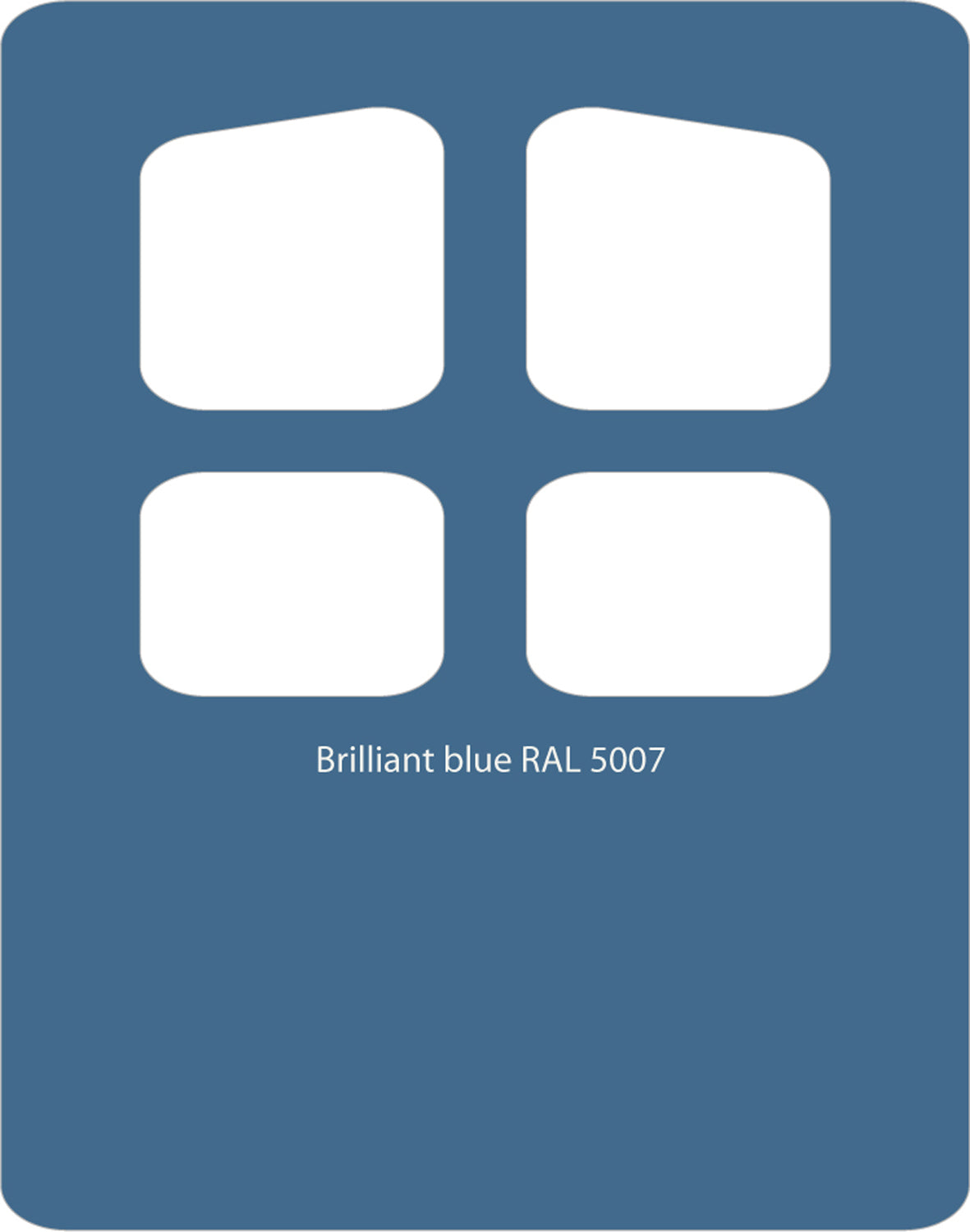 Brilliant Blue 5007 PVC Paint Monstercolors