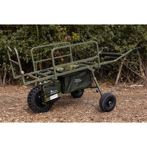 Fishing gear spray paint in Monster Carp Green – rust-resistant and ideal for barrows, rods, and frames.