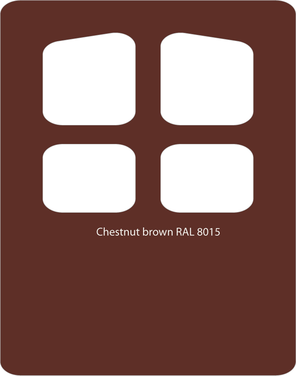 Chestnut Brown 8015 PVC Paint Monstercolors