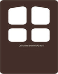 Chocolate Brown 8017 PVC Paint Monstercolors