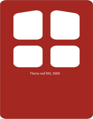 Flame Red 3000 PVC Paint Monstercolors