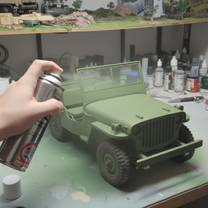 Army Spray Paint + Matt Lacquer Military Paint