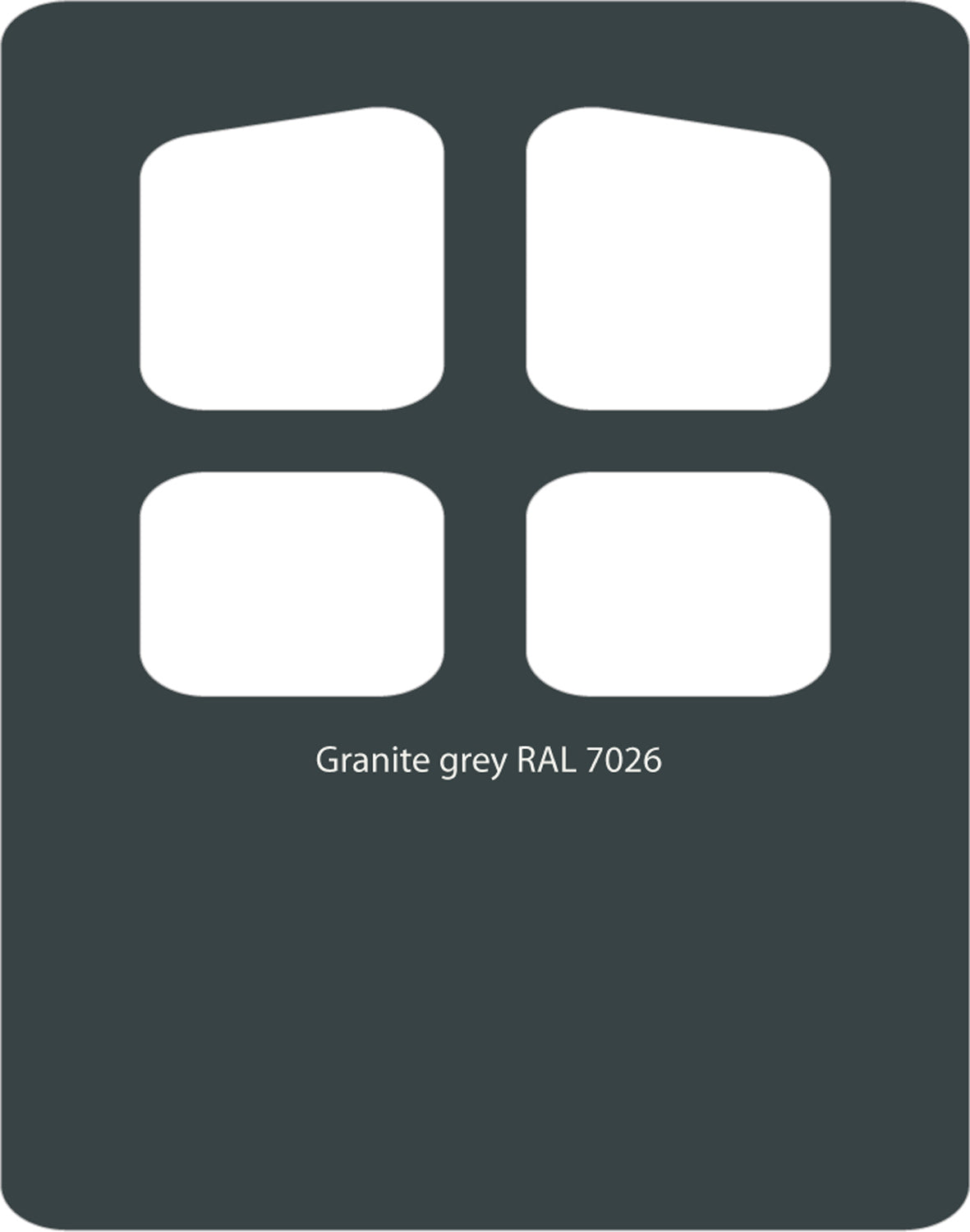 Granite Grey 7026 PVC Paint Monstercolors
