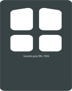 Granite Grey 7026 PVC Paint Monstercolors
