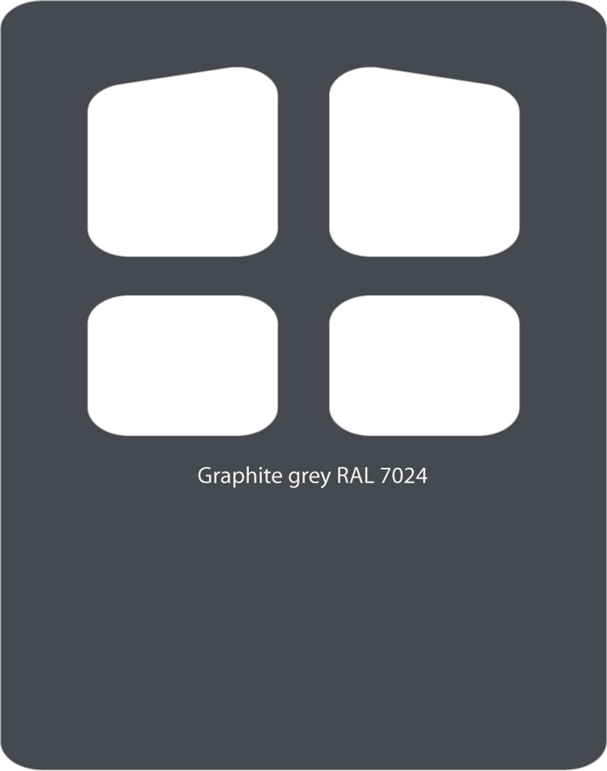 Graphite Grey 7024 PVC Paint Monstercolors