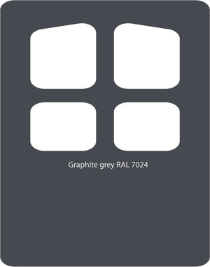 Graphite Grey 7024 PVC Paint Monstercolors