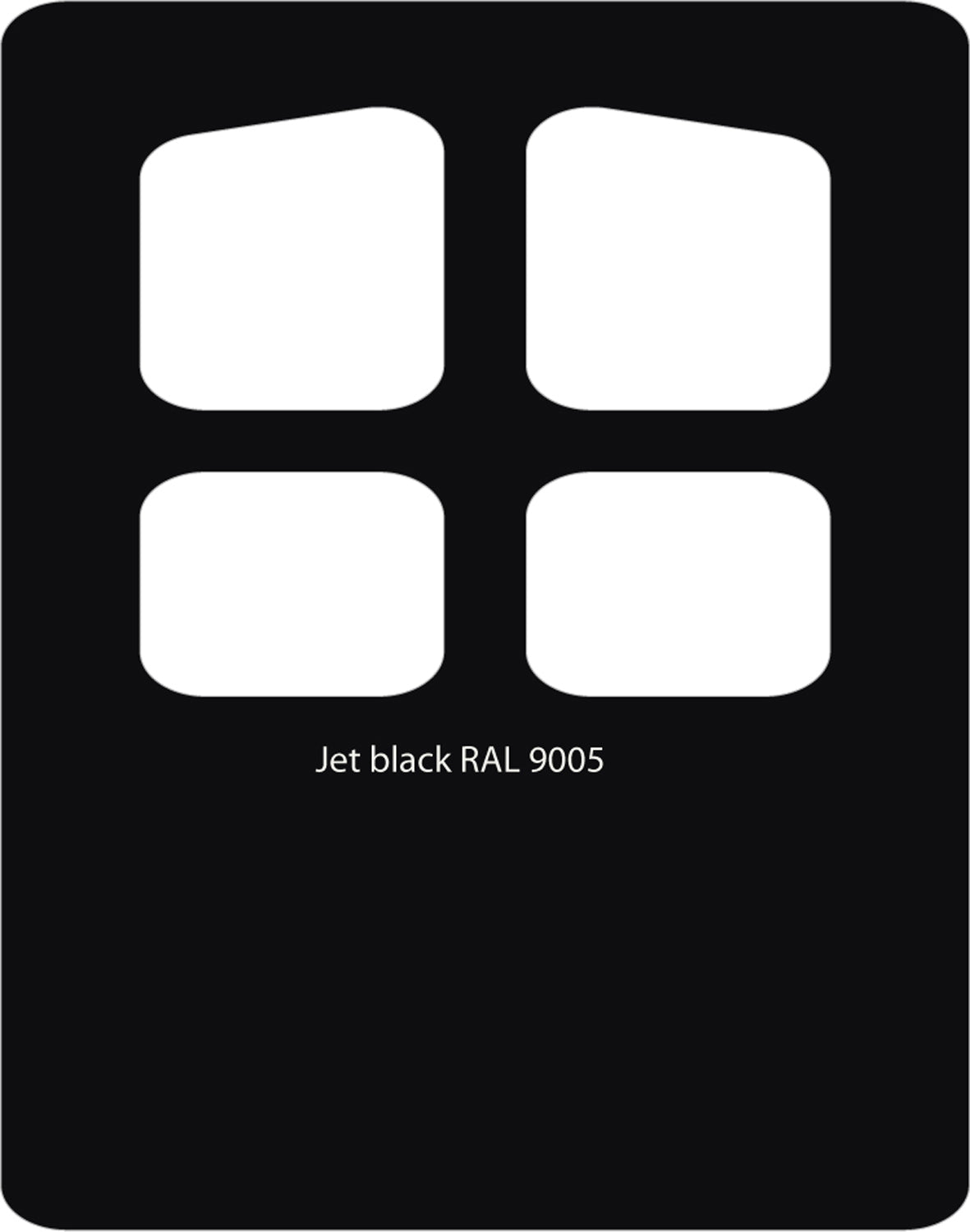 Jet Black 9005 PVC Paint Monstercolors