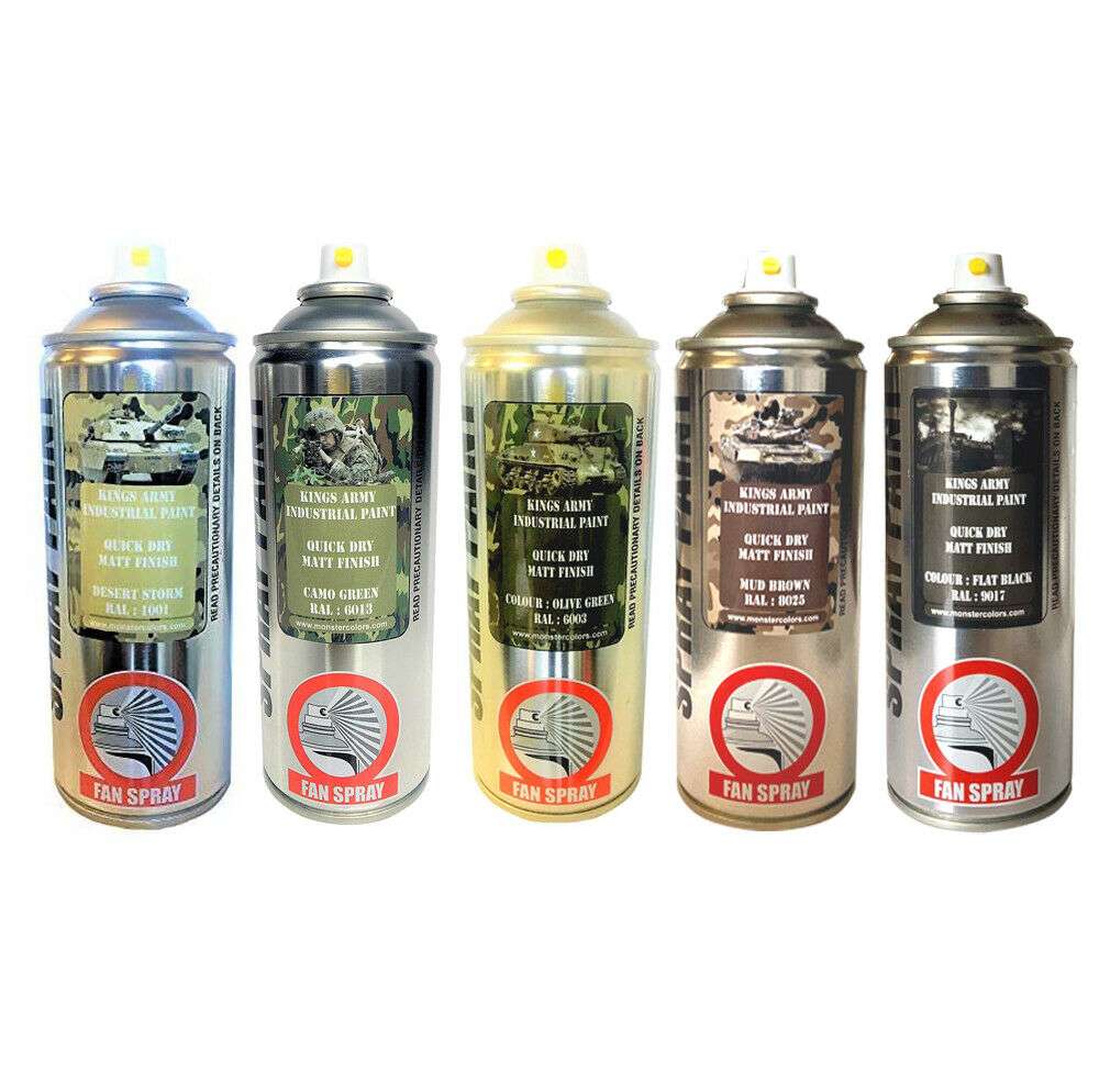 Military Spray Paint Monstercolors