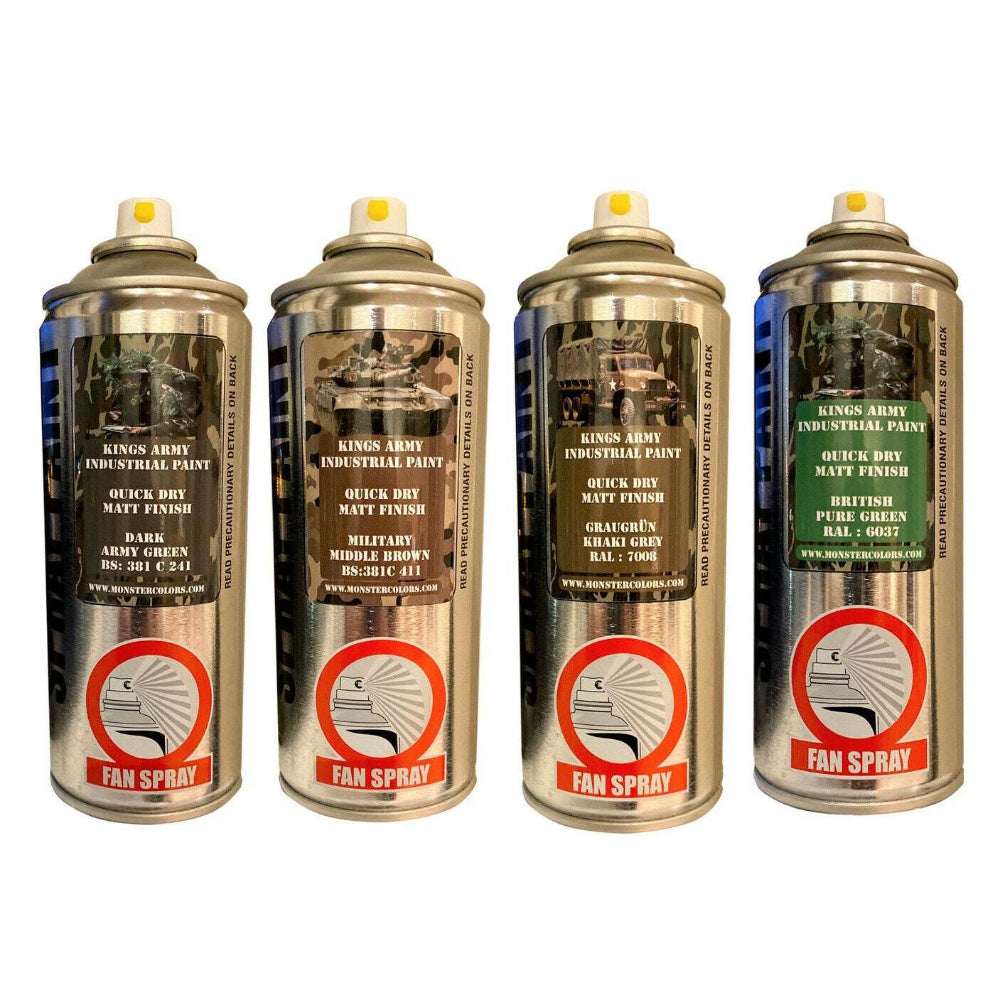 Military Spray Paint Monstercolors