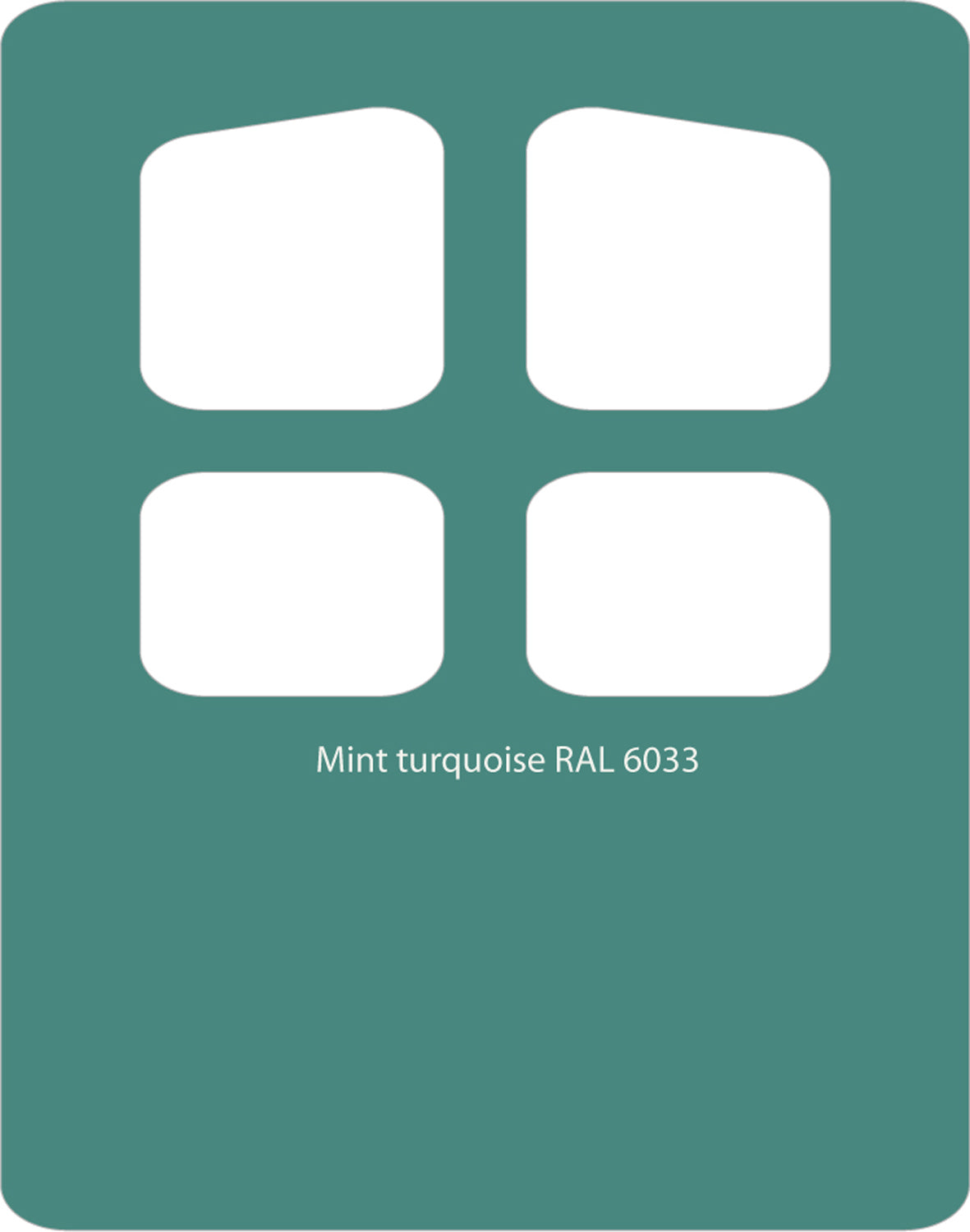 Mint Turquoise 6033 PVC Paint Monstercolors