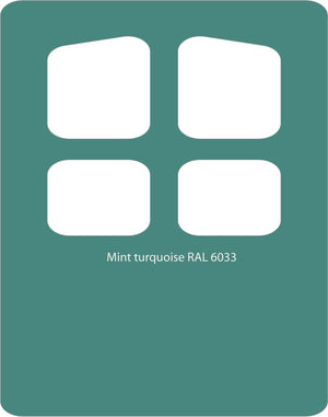 Mint Turquoise 6033 PVC Paint Monstercolors