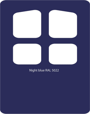 Night blue 5022 PVC Paint Monstercolors