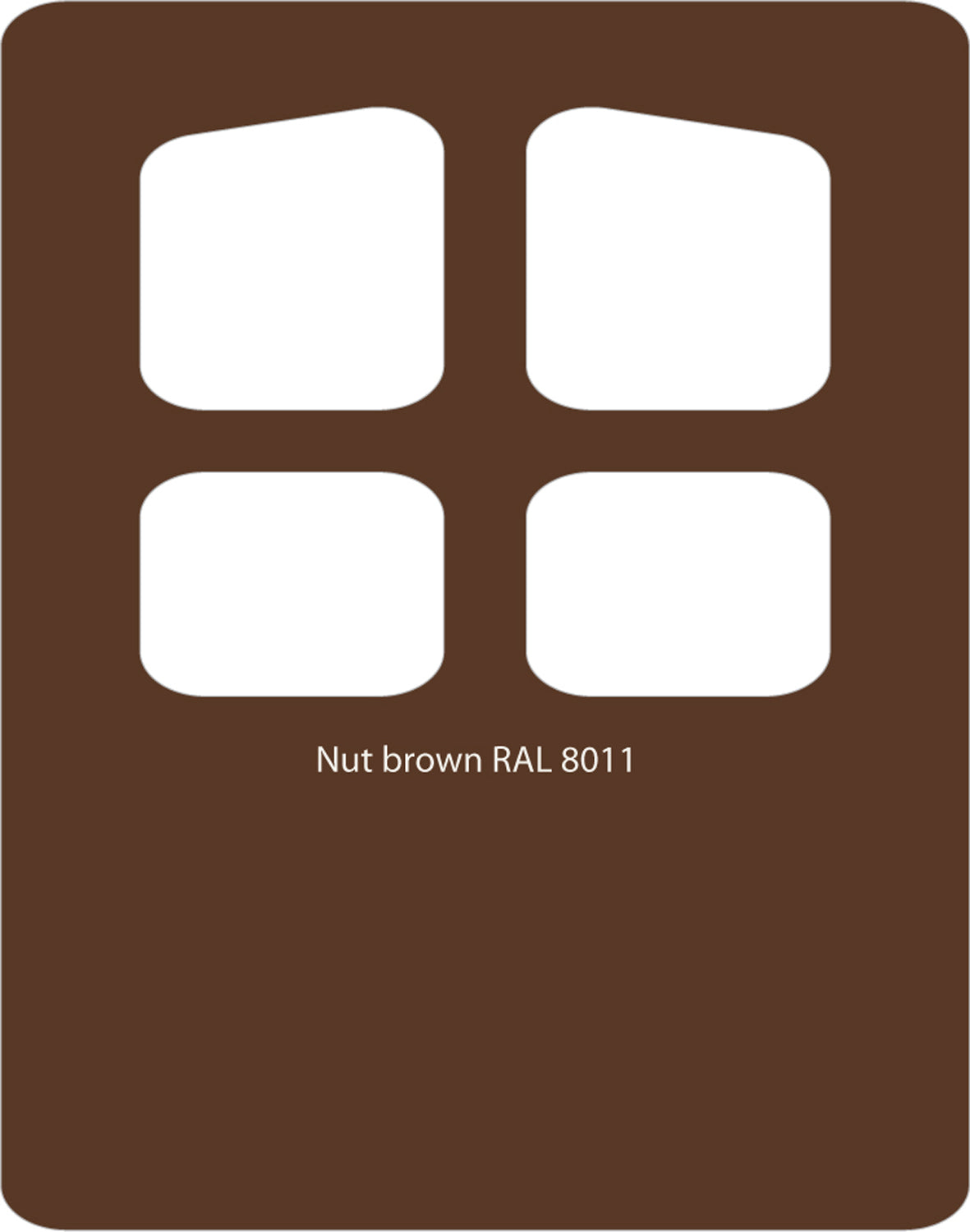 Nut Brown 8011 PVC Paint Monstercolors