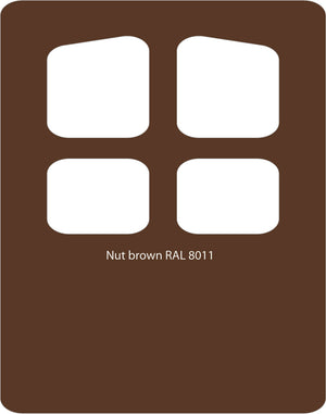 Nut Brown 8011 PVC Paint Monstercolors