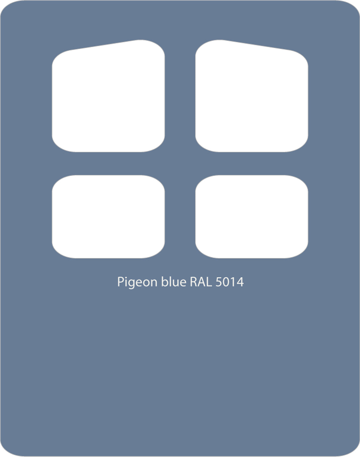 Pigeon Blue 5014 PVC Paint Monstercolors