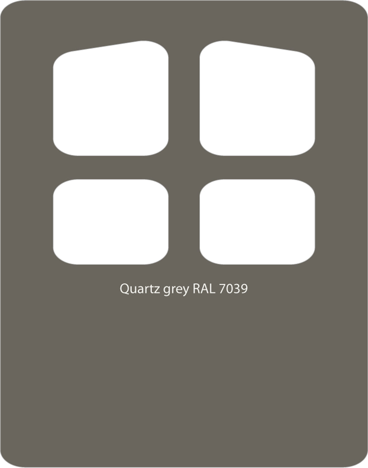 Quartz Grey 7039 PVC Paint Monstercolors