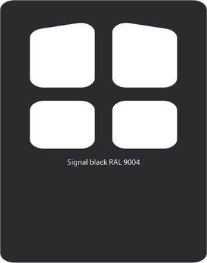 Signal Black 9004 PVC Paint Monstercolors