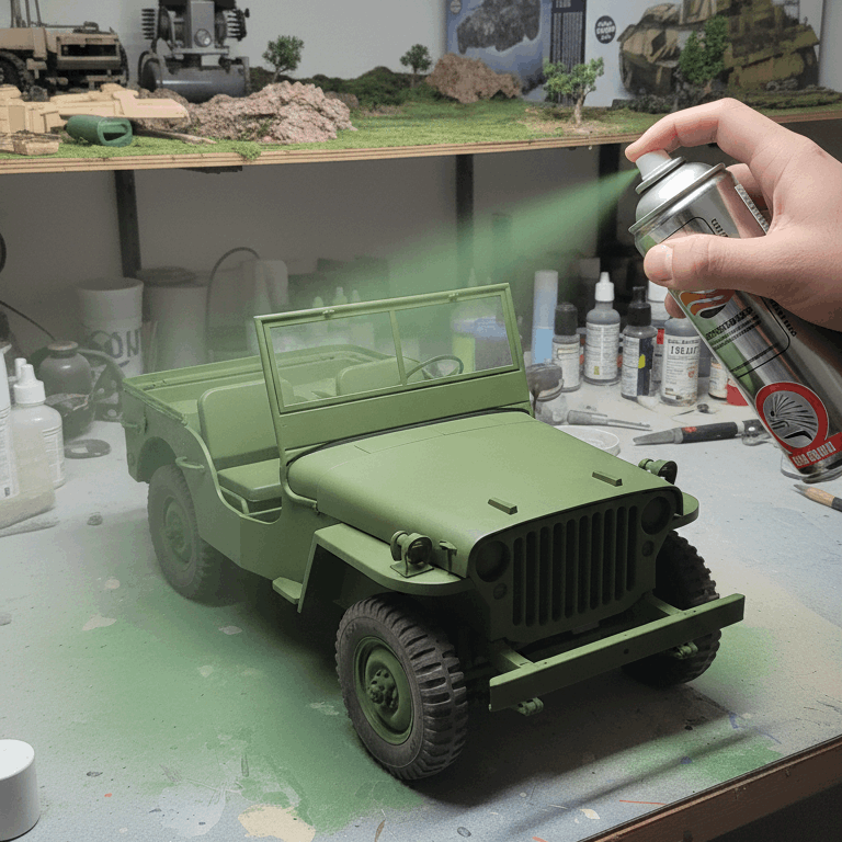 Military Spray Paint Monstercolors