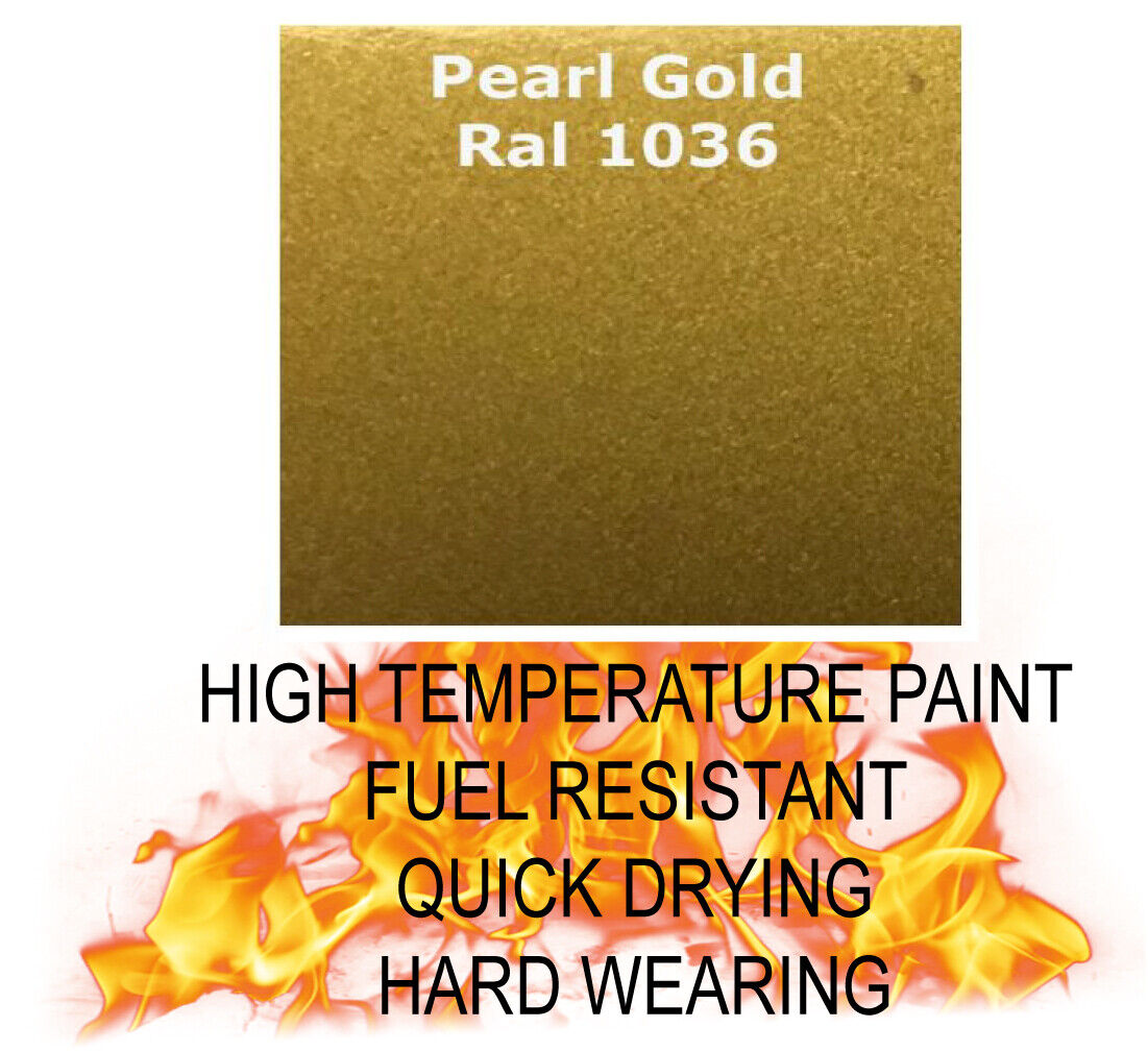 Metallic pearl gold 1036 High Temperature Paint Monstercolors