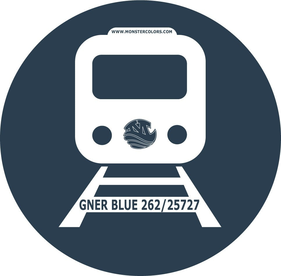 GNER BLUE 262 25727 Railway Coloured Paint Monstercolors