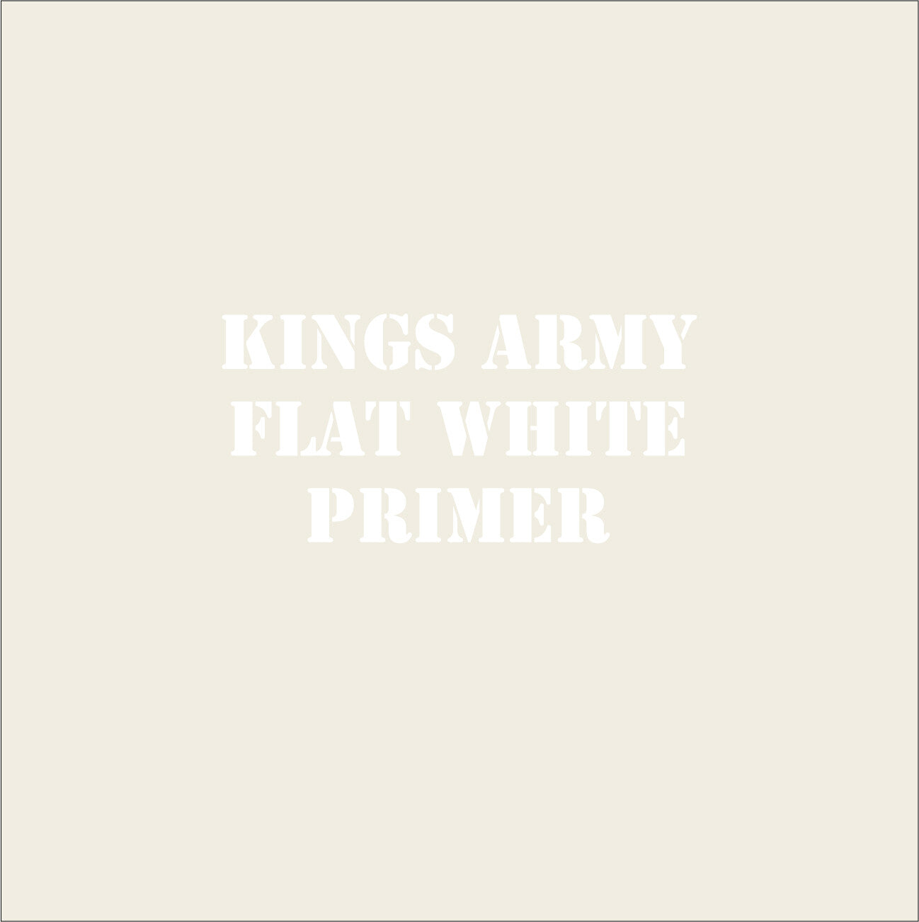 Flat White Primer Monster Brush Or Spray Paint Monstercolors