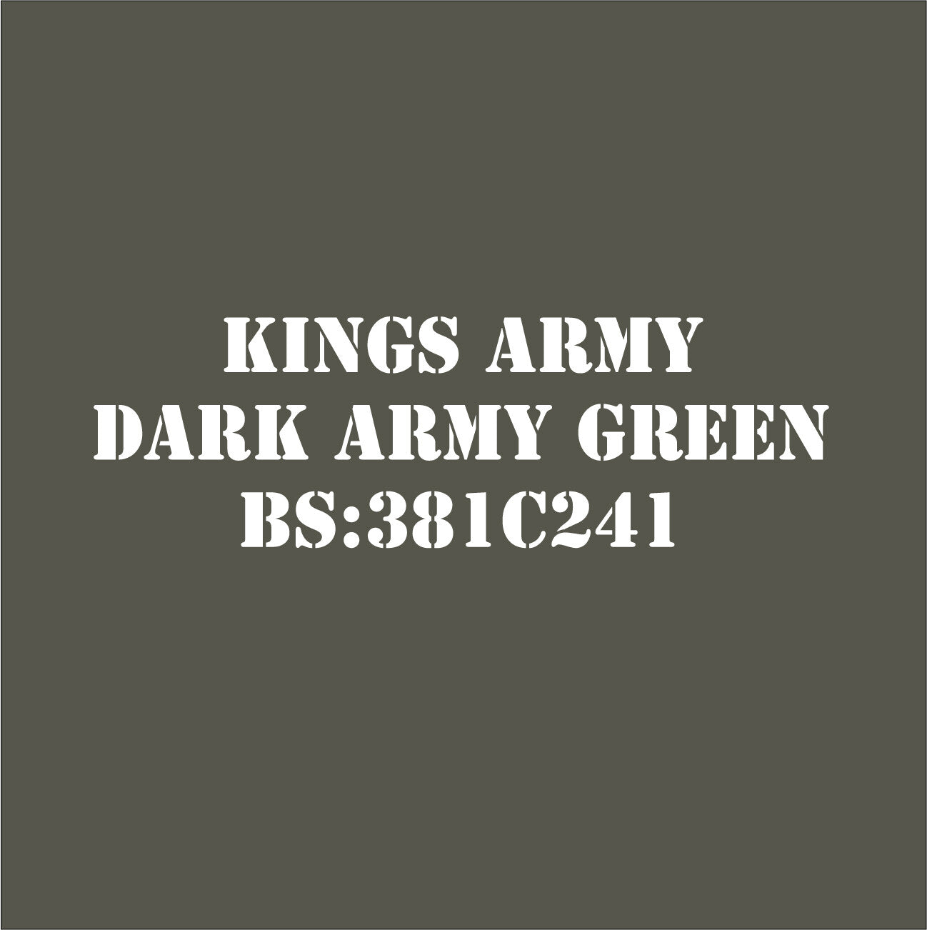 Dark Army Green Bs381c241 Monster Brush Or Spray Paint Monstercolors