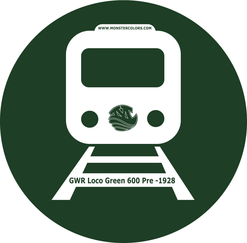 GWR Loco Green Pre 1928 600 Railway Coloured Paint Monstercolors