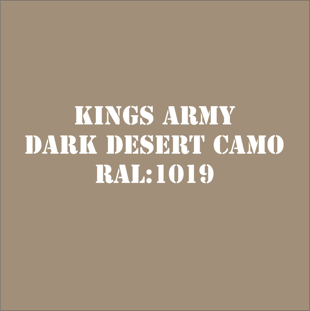Dark Desert Camo Ral1019 Monster Brush Or Spray Paint Monstercolors