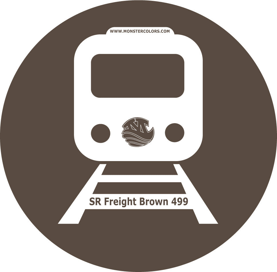 SR Freight Brown 499 Railway Coloured Paint Monstercolors
