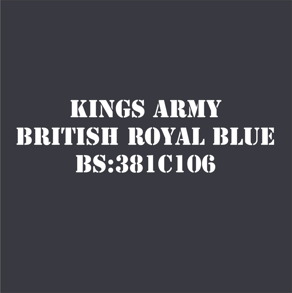 British Royal Blue Bs381c106 Monster Brush Or Spray Paint Monstercolors