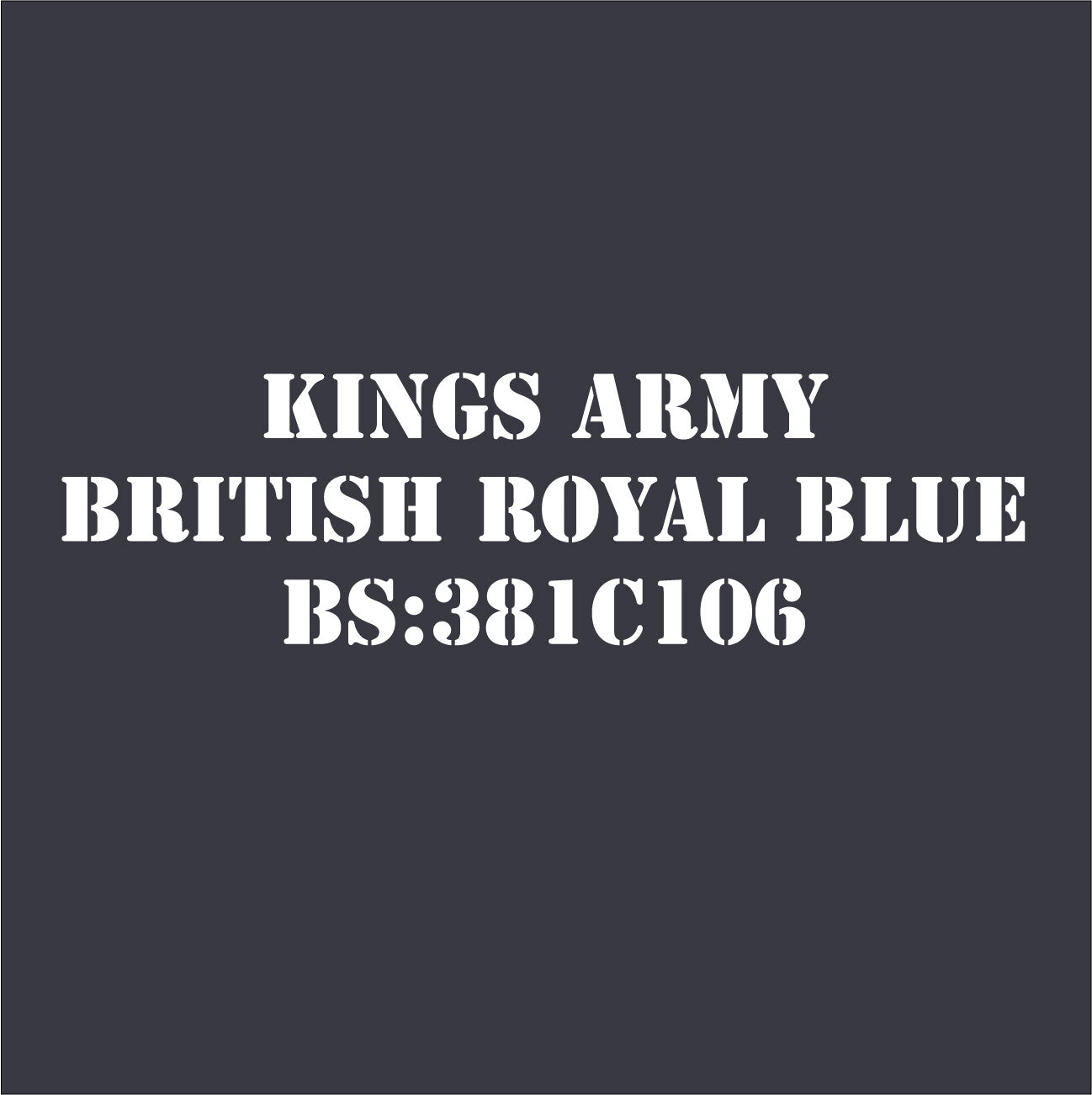 British Royal Blue Bs381c106 Monster Brush Or Spray Paint Monstercolors