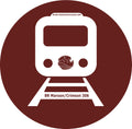 BR Maroon Crimson Lake 306 Railway Coloured Paint Monstercolors