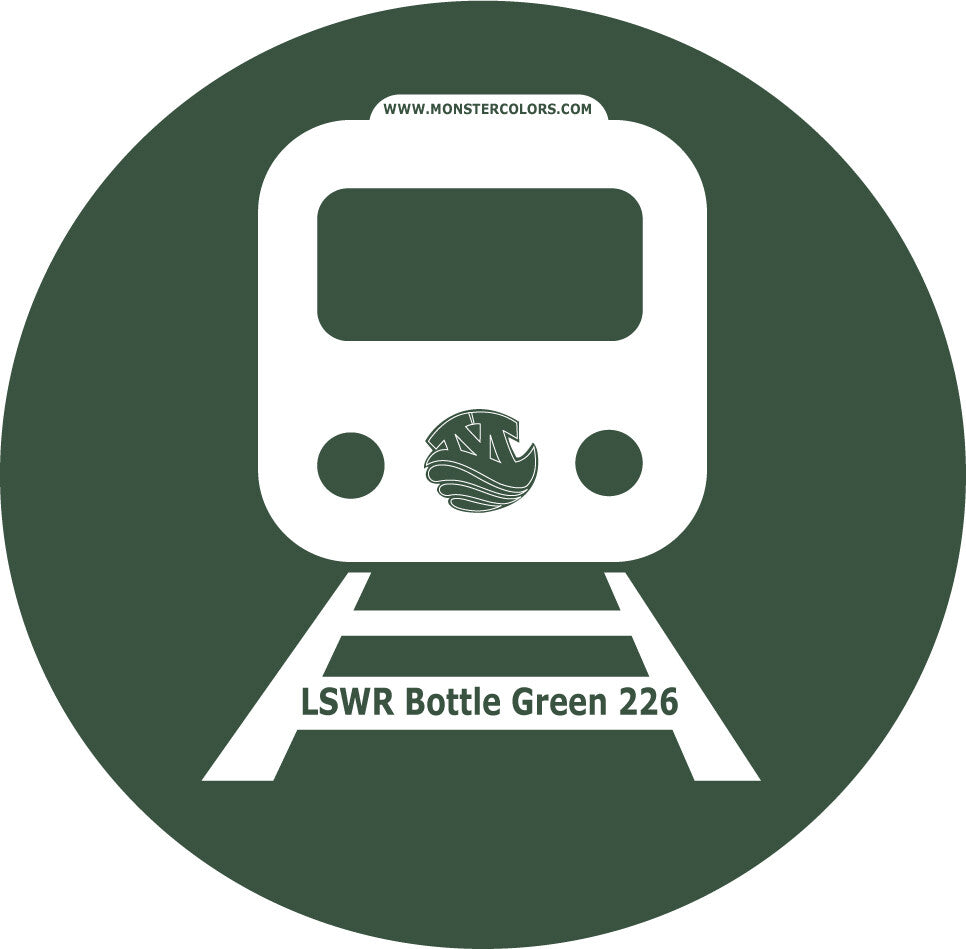 LSWR Bottle Green 226 Railway Coloured Paint Monstercolors