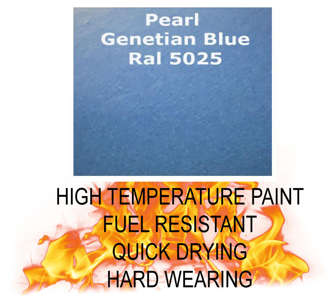 Metallic genetian blue 5025 High Temperature Paint Monstercolors