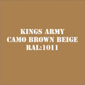 Camo Brown Beige 1011 Military Spray Paint Monstercolors