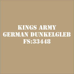 2 x New Kings Army Military Matt Spray Paint 20 New Colours Army Spray Paint Full Matte Finish 2 Monstercolors