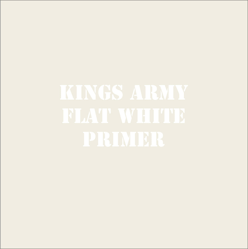 Flat White Primer Military Spray Paint Monstercolors